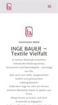 Mobile Screenshot of ibtextiles.de